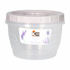 Pomo Rosca Diseño Ondas Color Lilalavanda Y Violeta CASA PICA 1 L