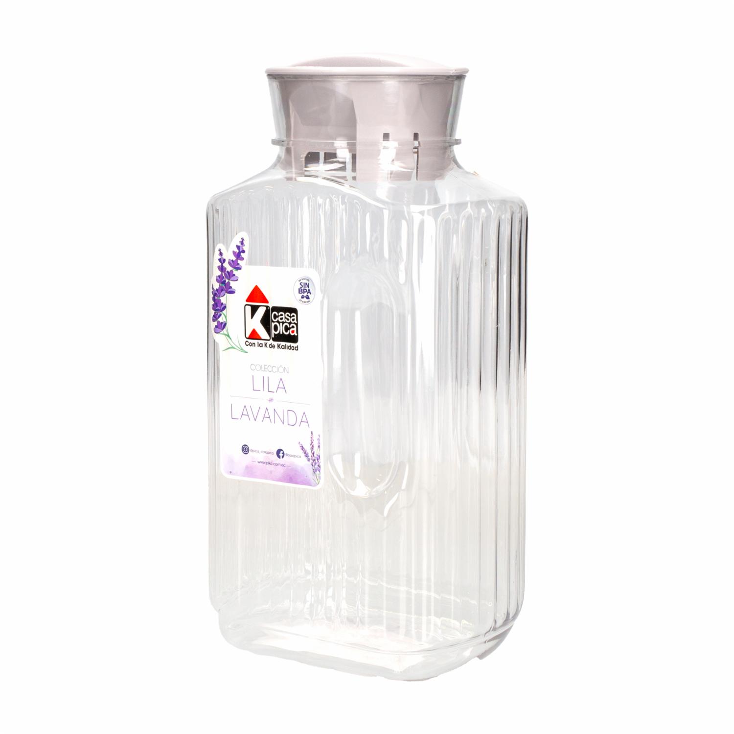 Jarra Plástica Línea Lavanda Color Lila CASA PICA Unidad - Imagen 3
