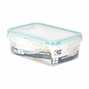 Repostero Rectangular Línea Kenzo Color Menta CASA PICA 0,2 Litros