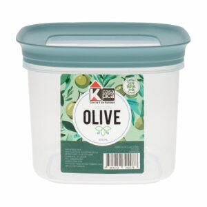 Frasco Pomo Cuadrado Línea Olive Celeste CASA PICA Unidad