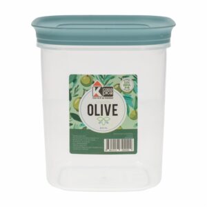 Frasco Pomo Cuadrado Línea Olive Celeste CASA PICA Unidad