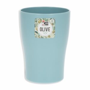 Vaso Plástico Línea Olive Color Celeste 400 Ml CASA PICA 9000010160