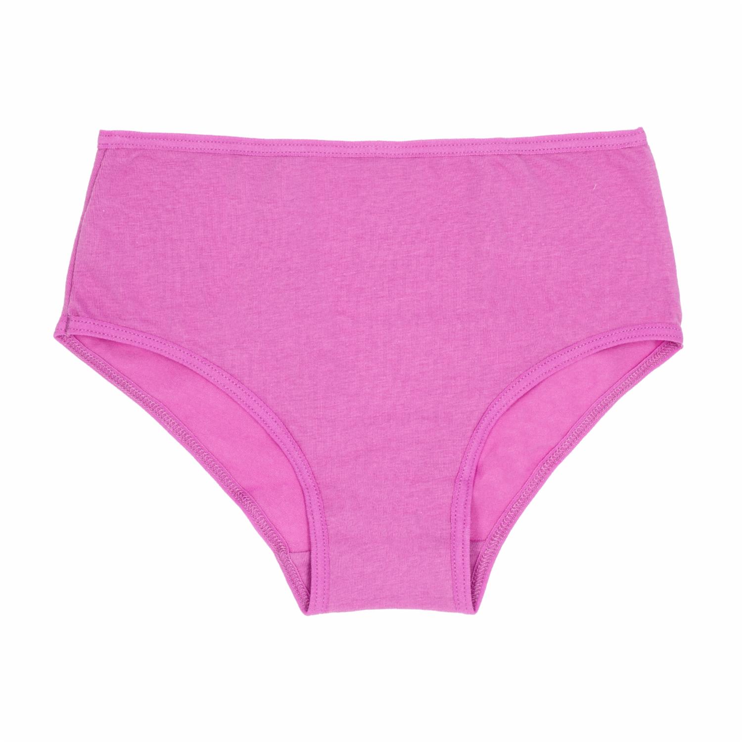 Panties Para Niñas Pack X 3 Uds Blanco Y Morado PEQUEÑITAS - Imagen 5