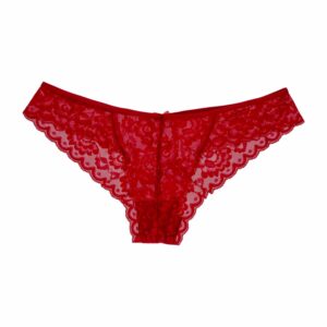 Panty De Encaje Rojo BAMBOLOO