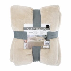 Cobija Esquimal Ligth Beige MODERTEX 2 Plazas