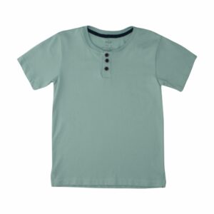 Camiseta Cuello Redondo Botones Manga Corta MGX KIDS