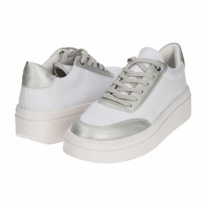 Zapato Urbano Blanco Con Cordón TREND & STYLE