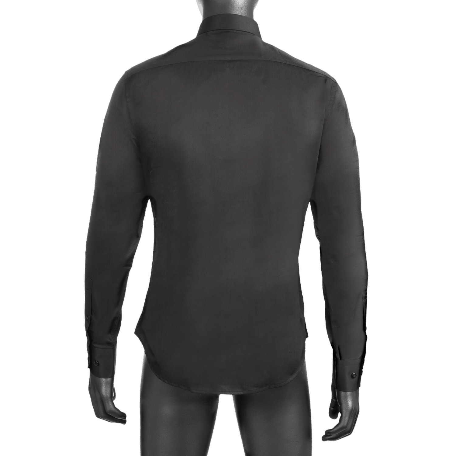 Camisa Twill Comfort Fit Puño Redondo BLUE