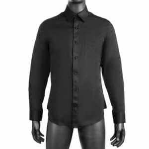 Camisa Twill Comfort Fit Puño Redondo BLUE