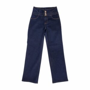 Pantalón Jean Basta Y Pretina Ancha Con Varios Botones BLACK POINT