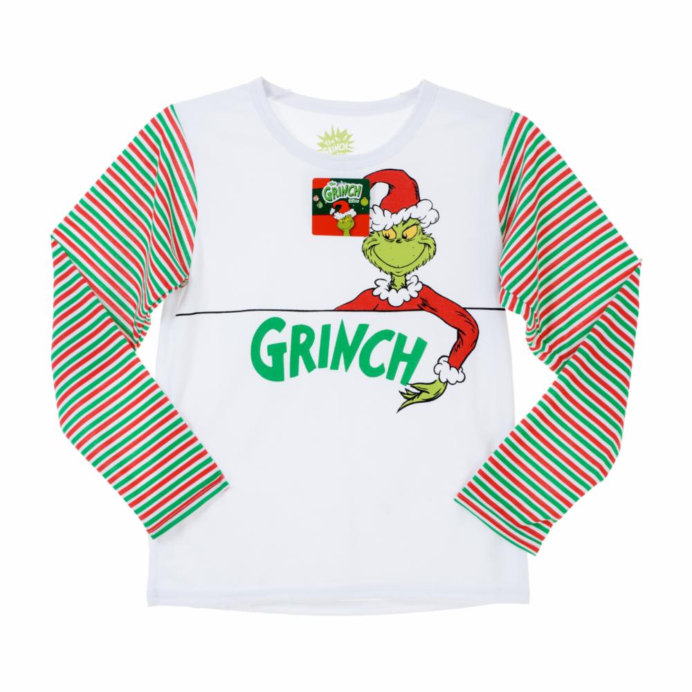 Pijama Manga Larga Con Pantalón Grinch GRINCH - Imagen 2
