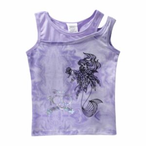Camiseta Sirenita Con Tirantes Cuello Redondo DISNEY