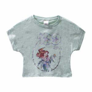 Camiseta Sirenita Manga Corta Cuello Redondo DISNEY