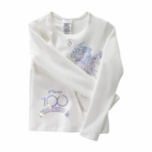 Camiseta Sirenita Manga Larga Cuello Redondo DISNEY