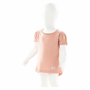 Camiseta Cuello Redondo Manga Corta Rosado MGX BABY 18 A 24 Meses