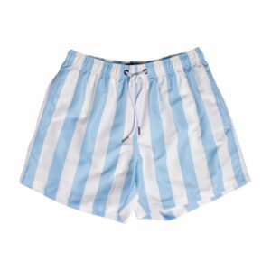 Water Short Cintura Elástica Pierna Corta BLUE