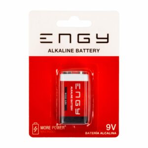 Pilas Alcalinas 9V ENGY Unidad