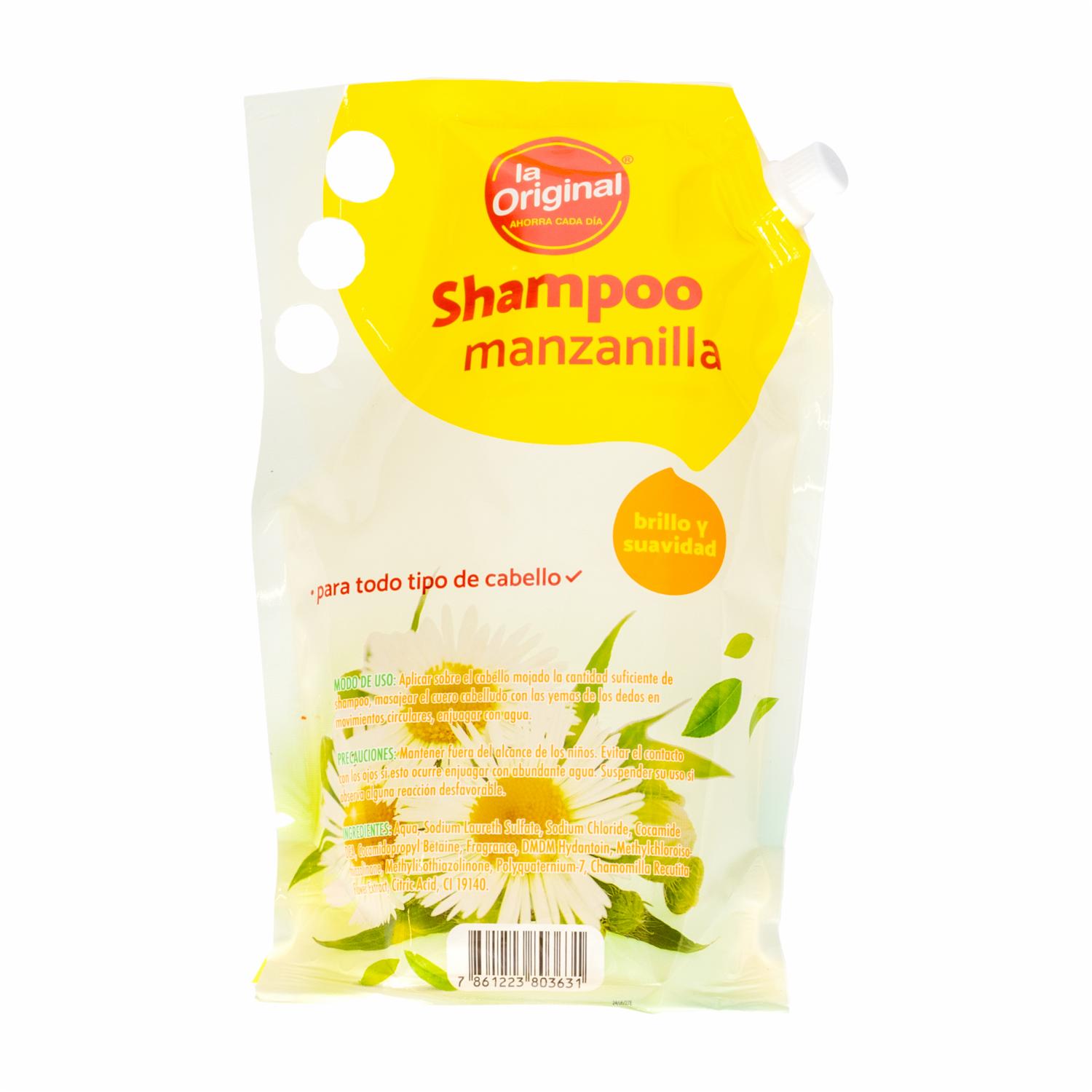 Shampoo De Cabello Con Extracto De Manzanilla LA ORIGINAL 1000 Ml