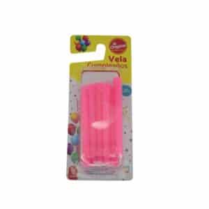 Vela Torneada Fucsia LA ORIGINAL X 10 Uds
