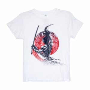 Camiseta Manga Corta Samuray Blanco GRECO Talla 12