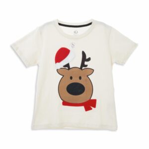 Camiseta Navideña Familia Cuello Redondo Renos GRECO