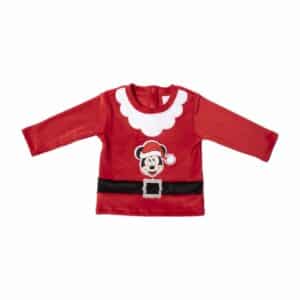 Conjunto Navideño Manga Corta Gorra Mickey DISNEY