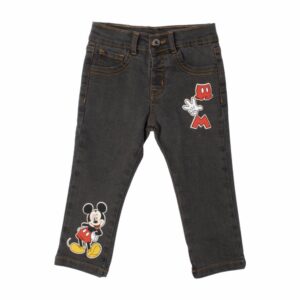 Pantalón Jeans Con Bolsillo Estampado Mickey DISNEY