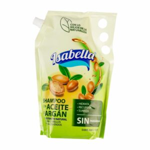 Shampoo Aceite Argán ISABELLA Doypack 1000 Ml