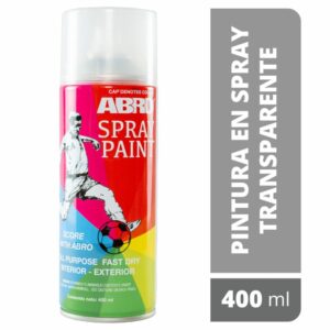 Spray De Pintura Transparente 400Ml ABRO Unidad