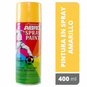 Spray De Pintura Amarillo N53 400Ml ABRO Unidad