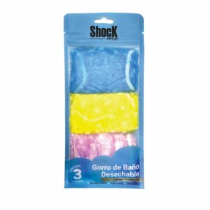 Gorro De Baño Desechable X 3 SHOCK Paquete