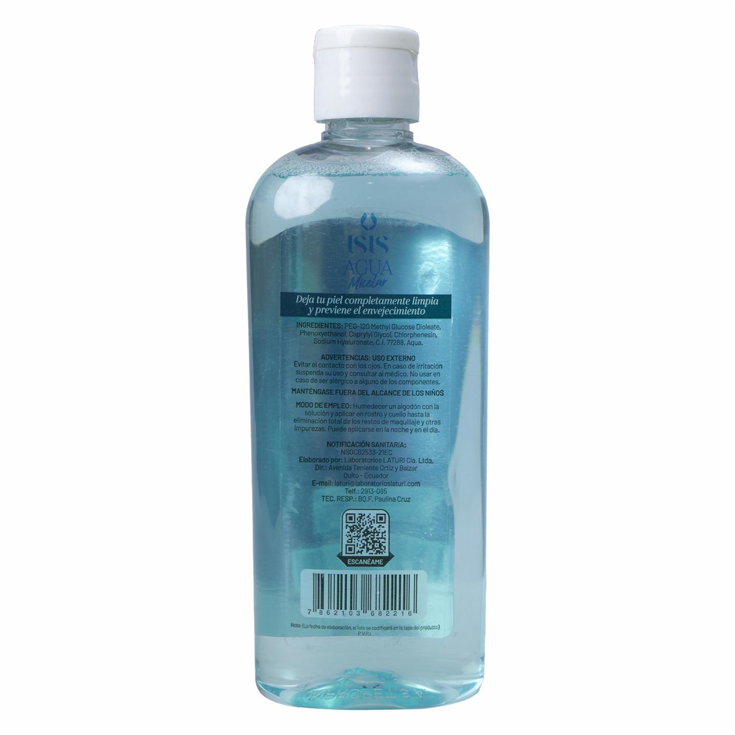 Agua Micelar Antiage ISIS 250 Ml