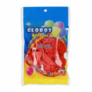 Goblos Para Decoración N° 9 Pastel Rojo IMPORTADORA CUMPLEAÑOS X 10 Uds