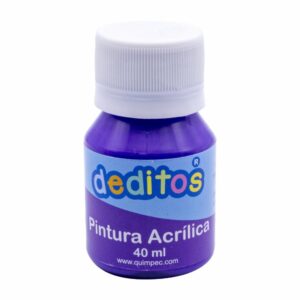 Pintura Acrílica Color Morado DEDITOS 40Ml