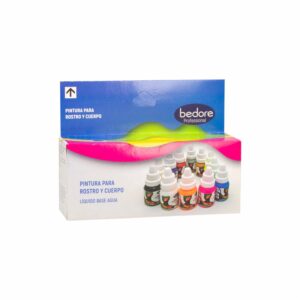 Pintura Cara Cuerpo Base Acuosa BEDORE X 12 Uds
