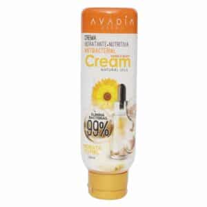 Crema Hidratante Corporal Anti Bacterial AVADÍA Presentación De 180 Ml