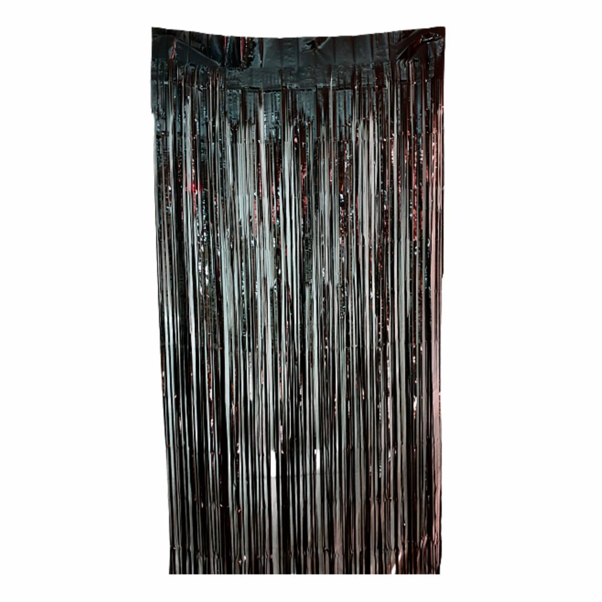 Cortina Decorativa De Fiestas Negra HOLIDAY'S 2 Metros - Imagen 2