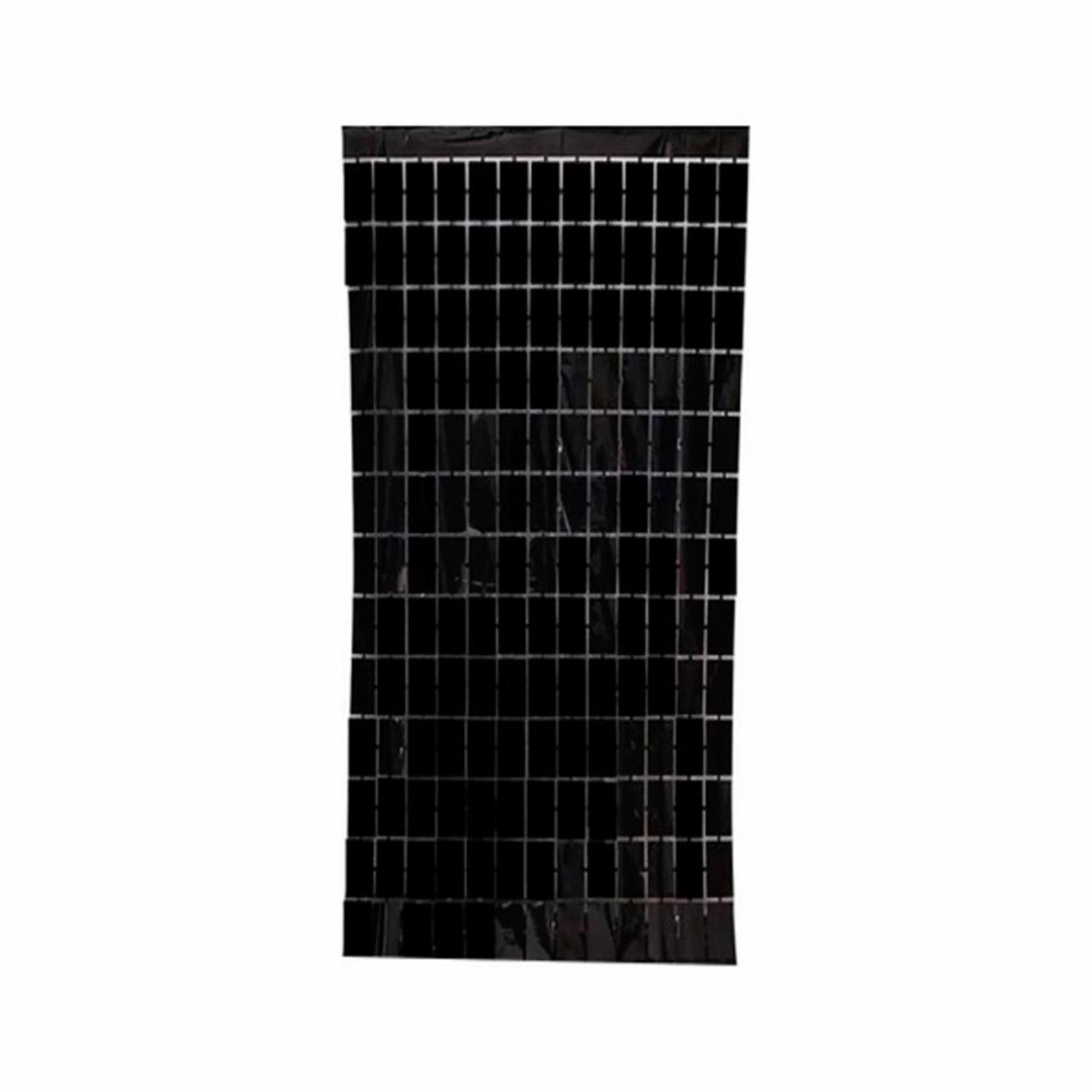 Cortina Cuadrada Negra HOLIDAY'S 1m x 2m - Imagen 2