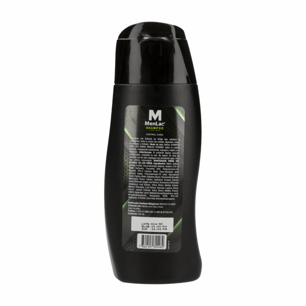 Shampoo Capilar Dinamyc MEN LAC 500 Ml - Imagen 2