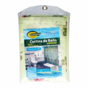 Cortina De Baño Nylon PROTECZIONA 180X150CM