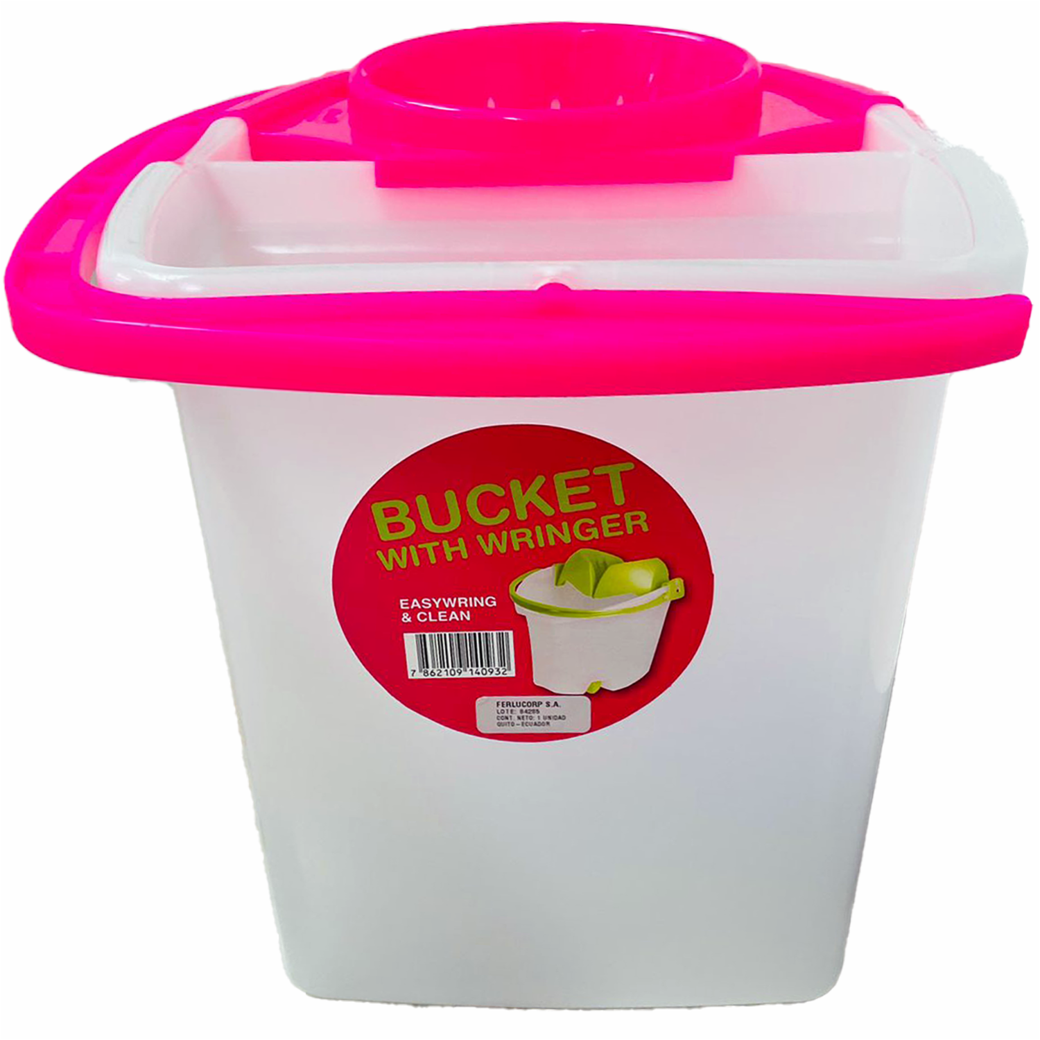 Cubo Escurridor Para Mopa MICROFIBER Plástico