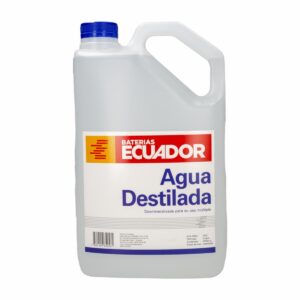 Agua Destilada Desmineralizada BATERÍAS ECUADOR 4000 ml