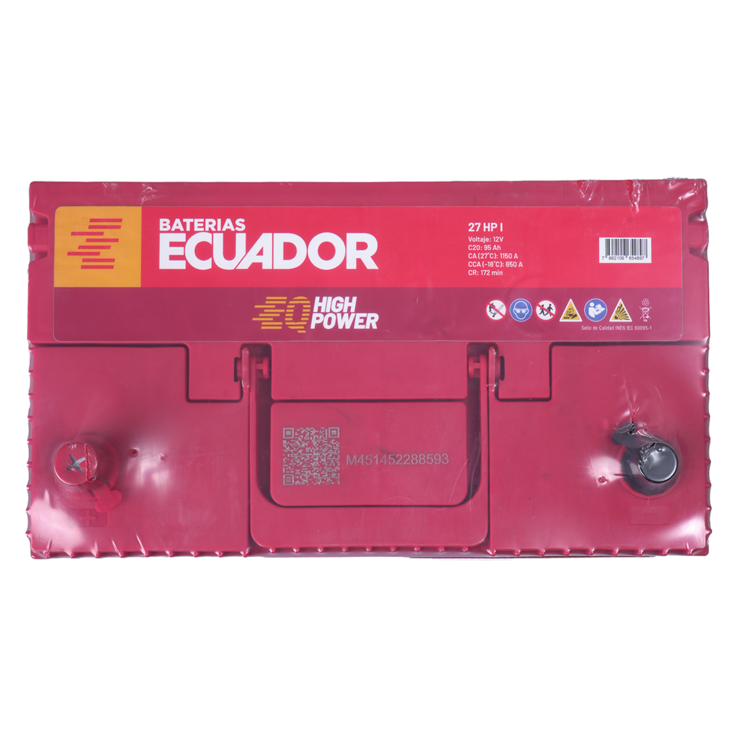 Batería Para Auto E4 High Power BATERÍAS ECUADOR 27 HP I