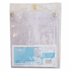 Cortina De Baño Luminosa MUNDOGAR 180 X 150 Cm