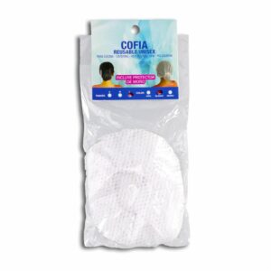 Cofia Reusable Blanca Talla Large ESTAR BIEN Grande