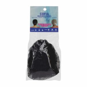 Cofia Reusable Negro ESTAR BIEN Pequeña