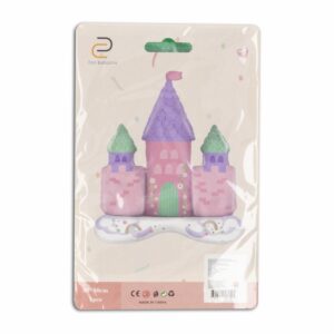 Globo Decoración Diseño Castillo COLOR TOYS 83 X 88 Cm