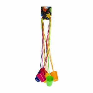 Collares De Vasos Para Fiesta Colores Surtidos COLOR TOYS X 6 Uds