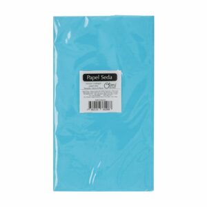 Papel De Seda Tono Turquesa OIMI De 50X70Cm