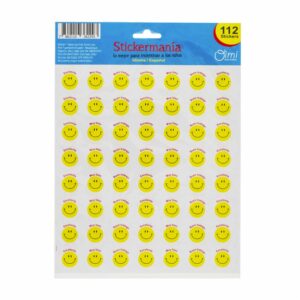 Stickers Motivacionales De Caritas Amarillas OIMI 18X23